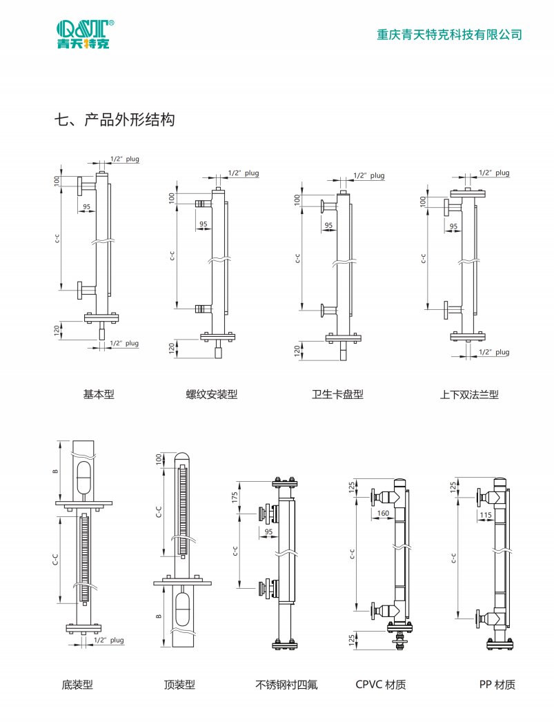 磁翻板液位計2